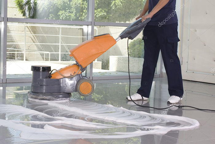 Strojové čištění podlah